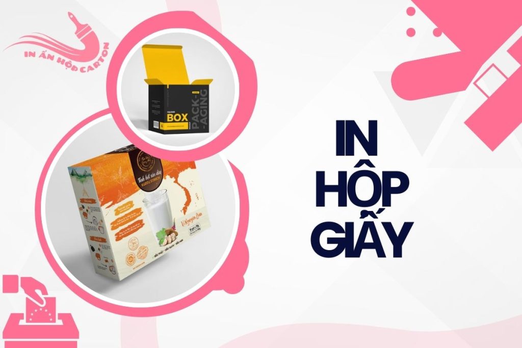In hộp giấy